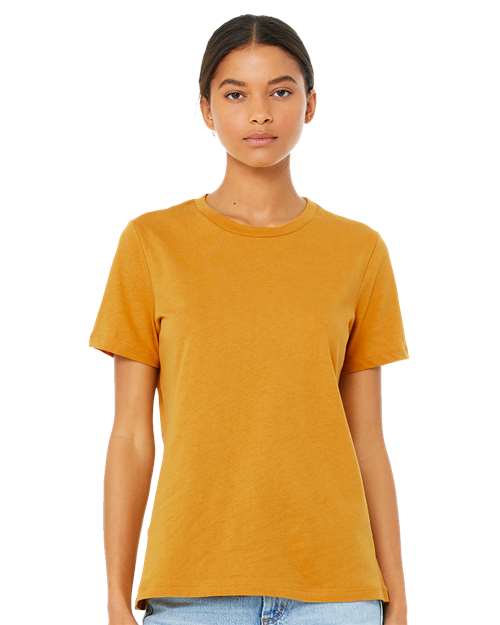 Women’s Relaxed Fit Heather CVC Tee - Valkyrie Made