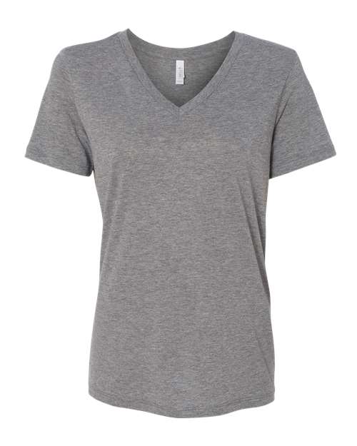 Women's Relaxed Triblend Short Sleeve V - Neck Tee - Valkyrie Made
