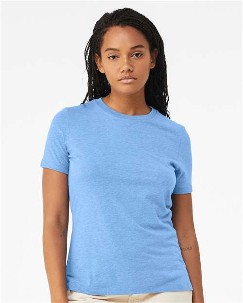 Women’s Relaxed Fit Heather CVC Tee - Valkyrie Made