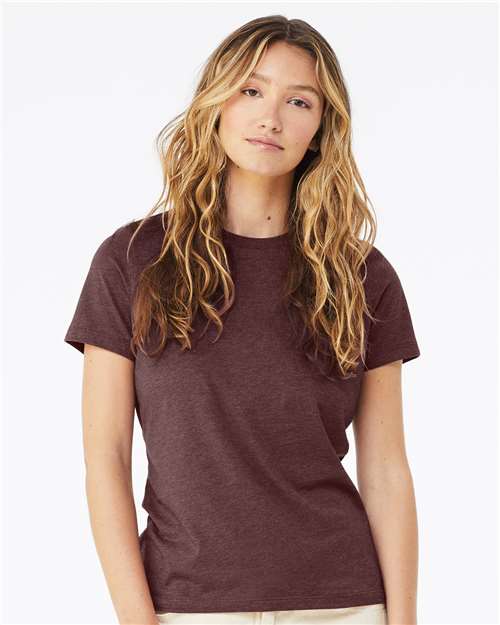Women’s Relaxed Fit Heather CVC Tee - Valkyrie Made