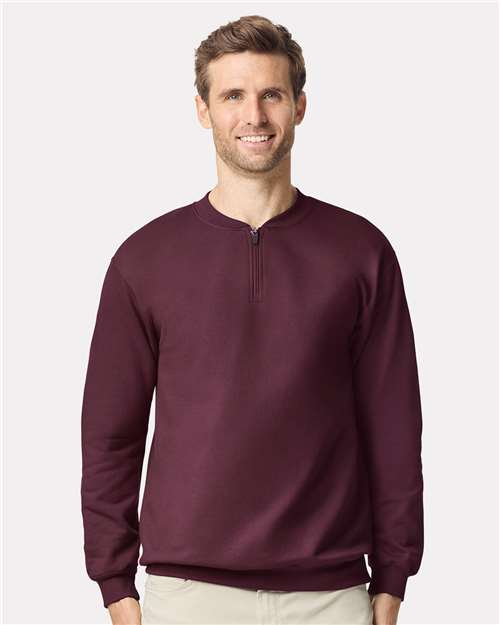 Softstyle® Midweight 1/4 Zip Sweatshirt - Valkyrie Made