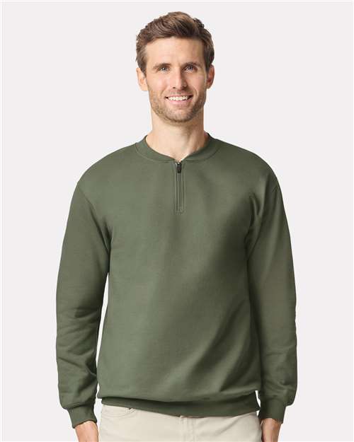 Softstyle® Midweight 1/4 Zip Sweatshirt - Valkyrie Made