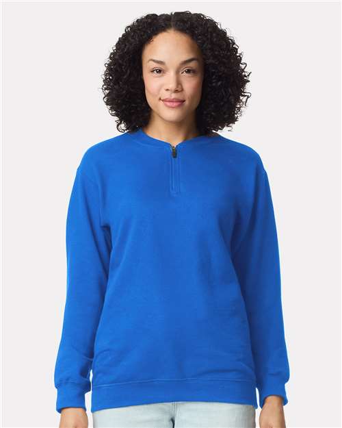 Softstyle® Midweight 1/4 Zip Sweatshirt - Valkyrie Made