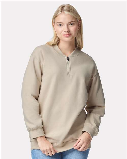 Softstyle® Midweight 1/4 Zip Sweatshirt - Valkyrie Made
