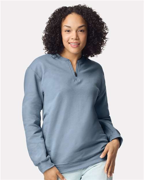Softstyle® Midweight 1/4 Zip Sweatshirt - Valkyrie Made
