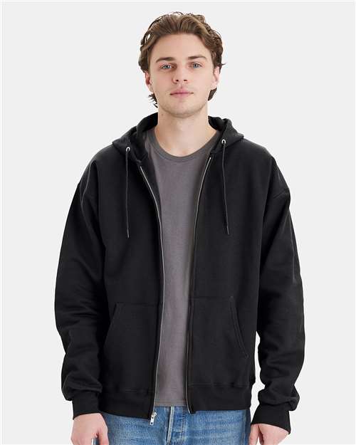 Ultimate Cotton® Full - Zip Hooded Sweatshirt - Valkyrie Made
