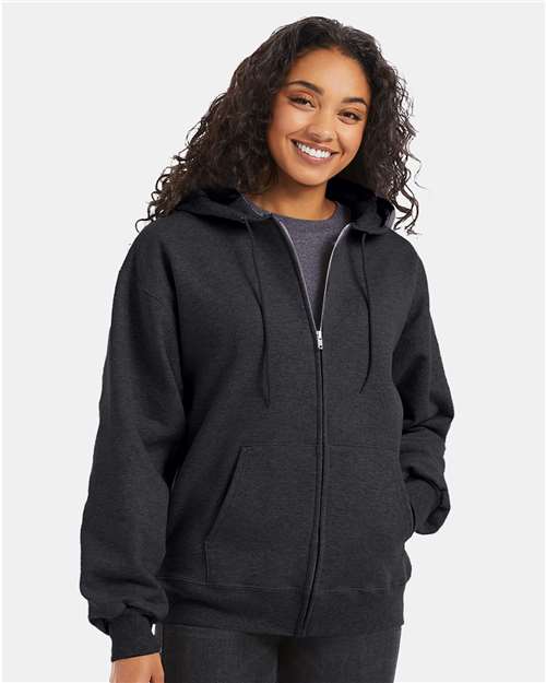 Ultimate Cotton® Full - Zip Hooded Sweatshirt - Valkyrie Made