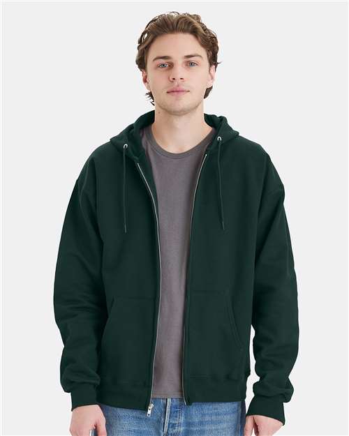 Ultimate Cotton® Full - Zip Hooded Sweatshirt - Valkyrie Made