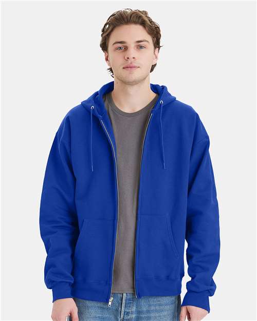 Ultimate Cotton® Full - Zip Hooded Sweatshirt - Valkyrie Made