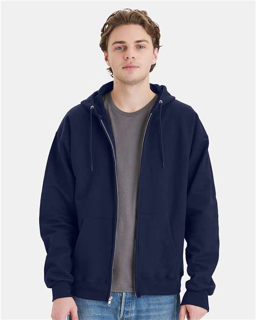Ultimate Cotton® Full - Zip Hooded Sweatshirt - Valkyrie Made