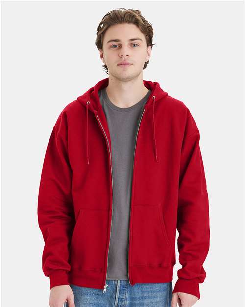Ultimate Cotton® Full - Zip Hooded Sweatshirt - Valkyrie Made