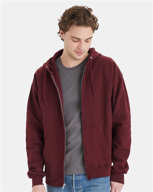 Ultimate Cotton® Full - Zip Hooded Sweatshirt - Valkyrie Made