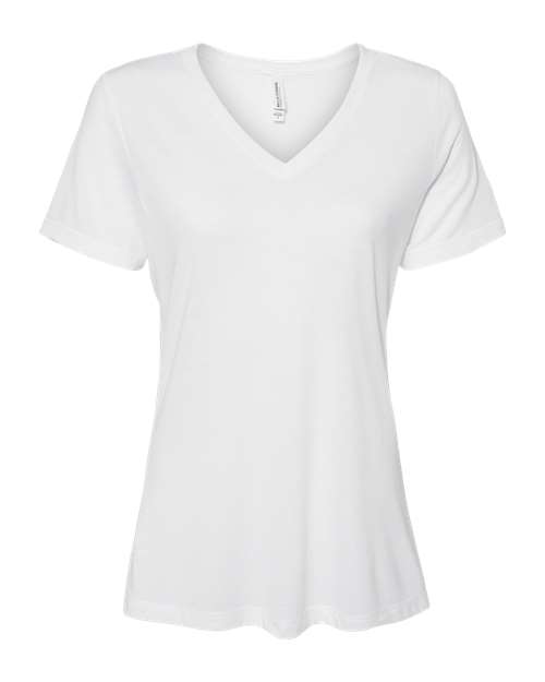 Women's Relaxed Triblend Short Sleeve V - Neck Tee - Valkyrie Made