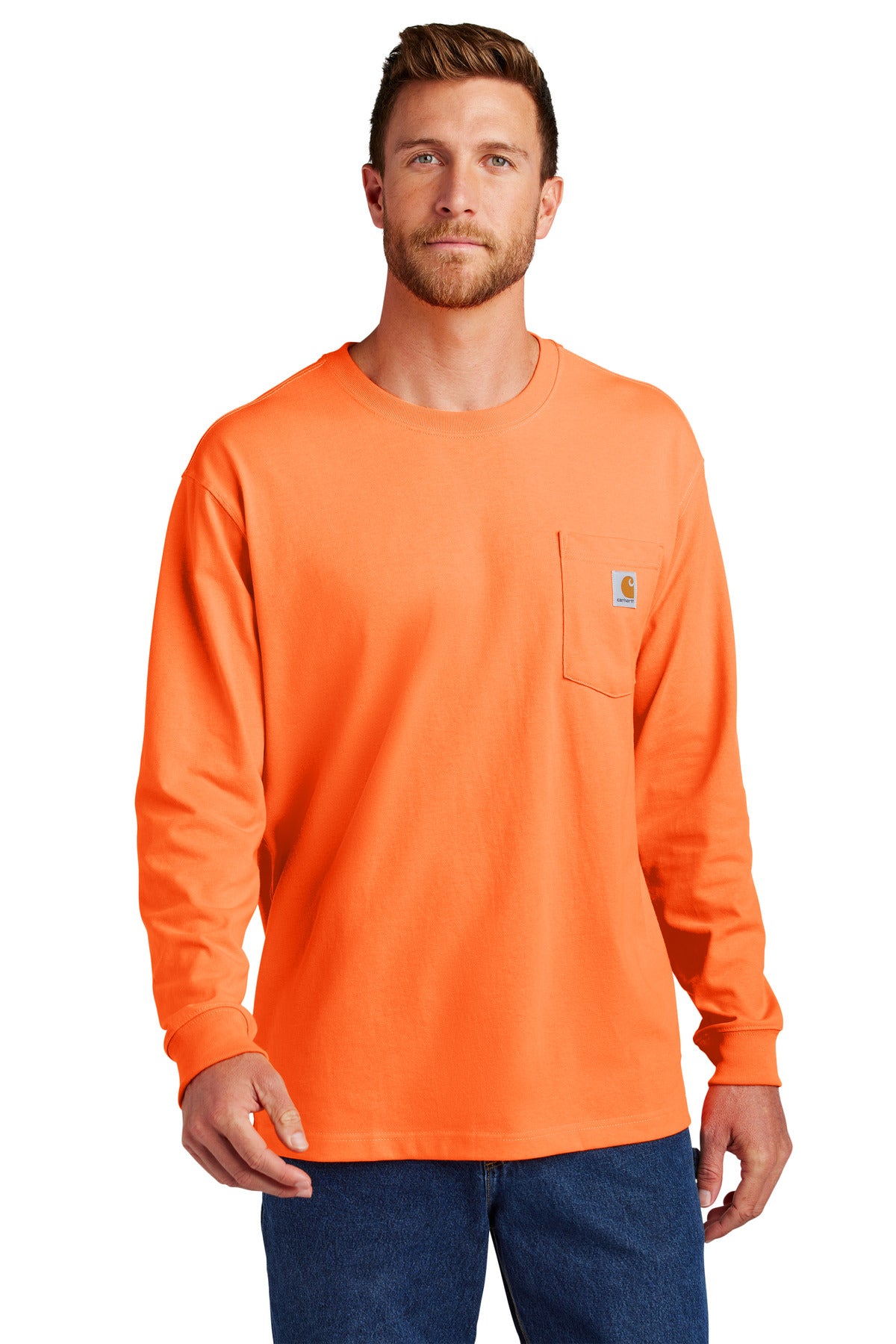 Carhartt ® Workwear Pocket Long Sleeve T-Shirt. CTK126 - Valkyrie Made