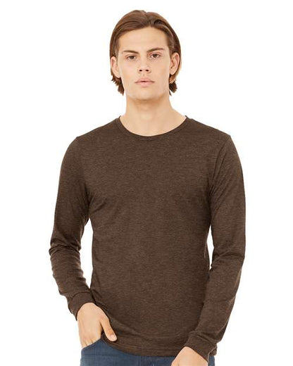 Heather CVC Long Sleeve Tee