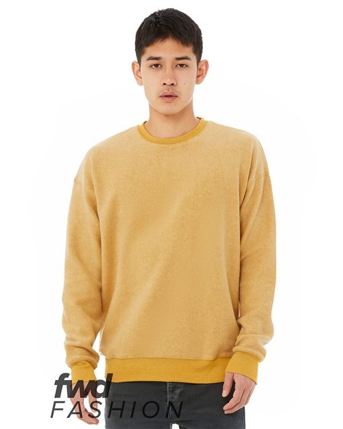 FWD Fashion Sueded Drop Shoulder Sweatshirt