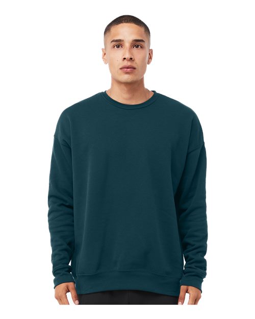 Sponge Fleece Drop Shoulder Crewneck Sweatshirt