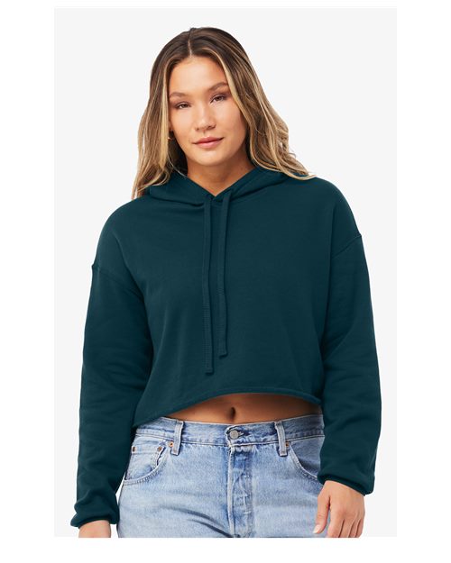 Women's Crop Fleece Hoodie