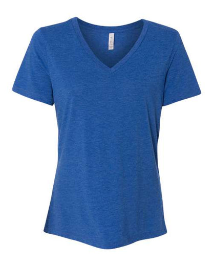 Women's Relaxed Triblend Short Sleeve V - Neck Tee - Valkyrie Made