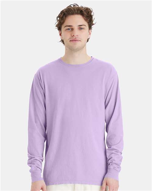 Garment-Dyed Long Sleeve T-Shirt