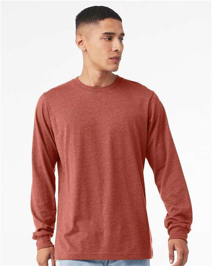 Heather CVC Long Sleeve Tee