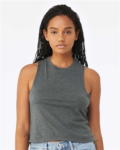 Women's Racerback Crop Tank