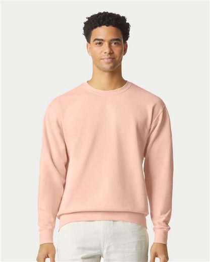 Garment-Dyed Lightweight Fleece Crewneck Sweatshirt