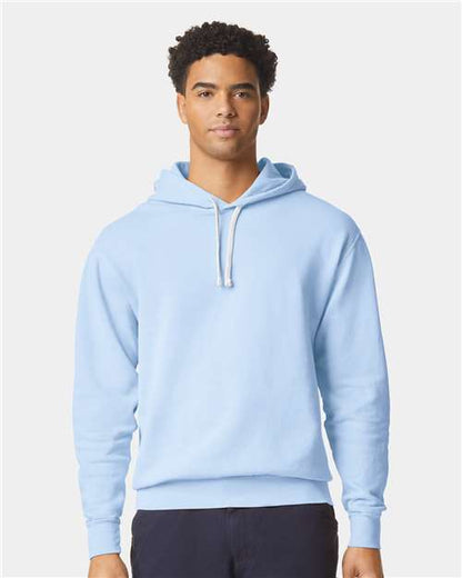 Garment-Dyed Lightweight Fleece Hooded Sweatshirt