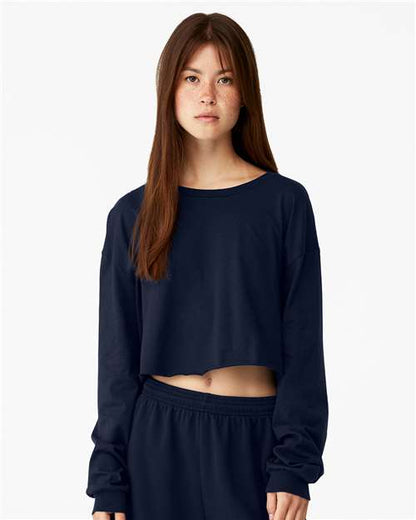 FWD Fashion Women's Crop Long Sleeve Tee