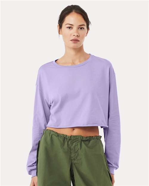 FWD Fashion Women's Crop Long Sleeve Tee