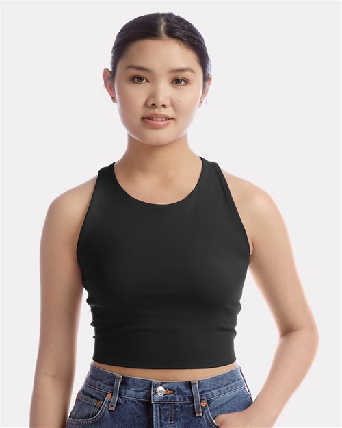 Women's Crop Racerback Tank Top