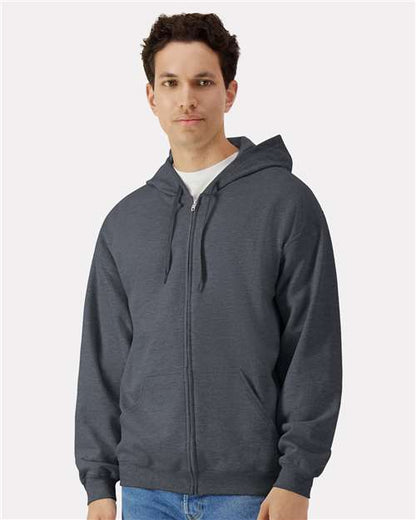 Softstyle® Full-Zip Hooded Sweatshirt