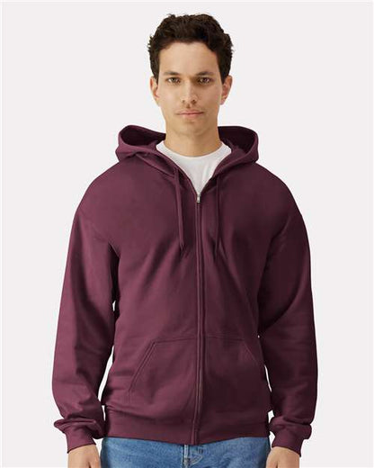 Softstyle® Full-Zip Hooded Sweatshirt