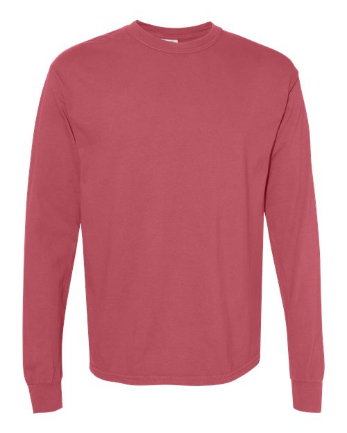 Garment-Dyed Heavyweight Long Sleeve T-Shirt