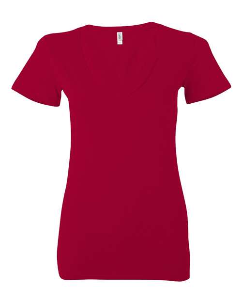 Women’s Jersey Deep V-Neck Tee