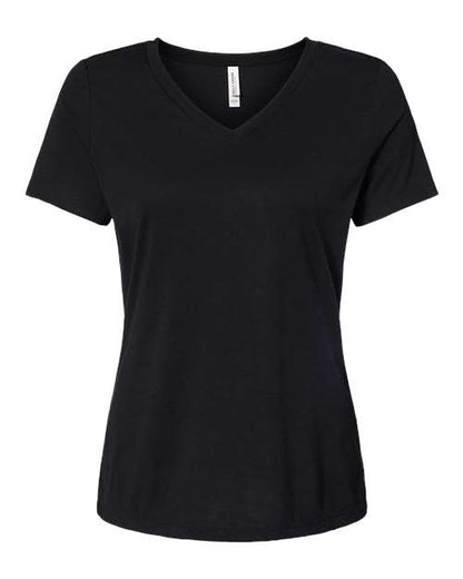 Women's Relaxed Triblend Short Sleeve V - Neck Tee - Valkyrie Made