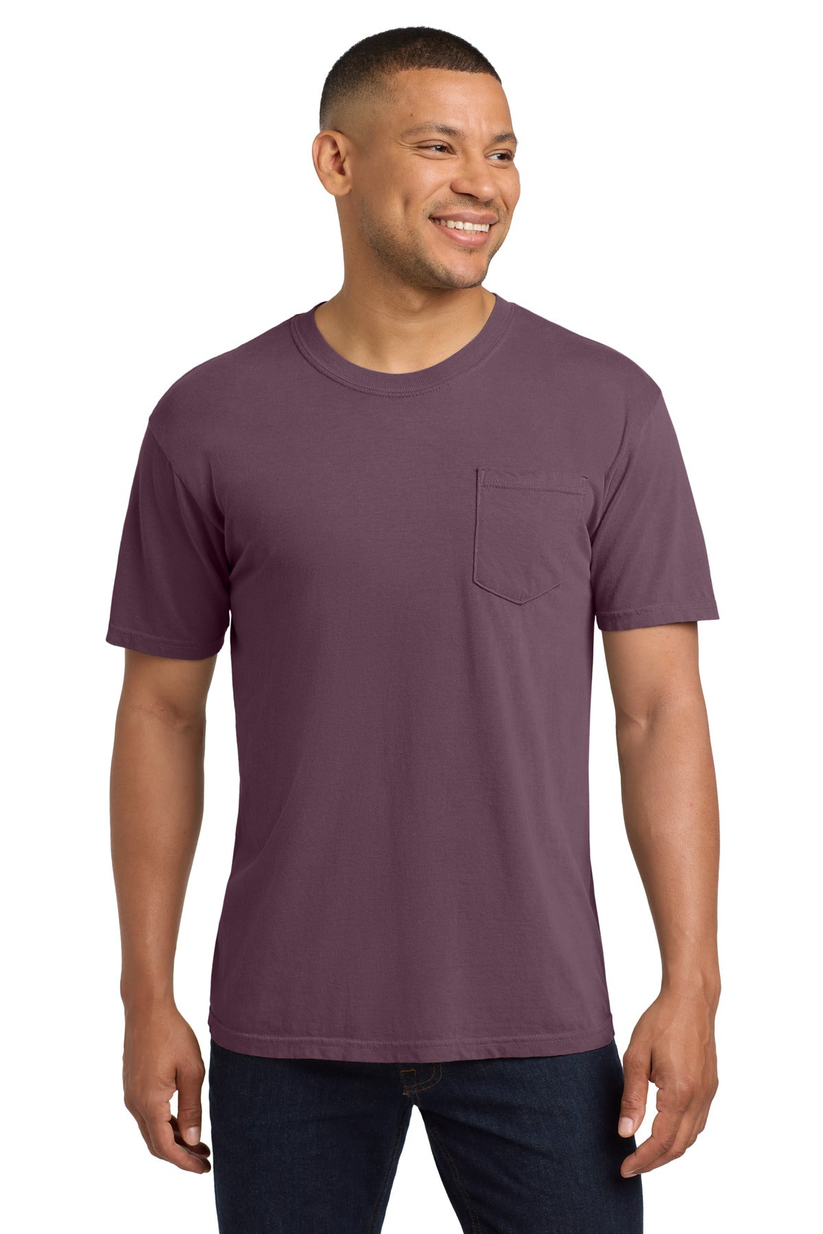 COMFORT COLORS  ®  Heavyweight Ring Spun Pocket Tee. 6030