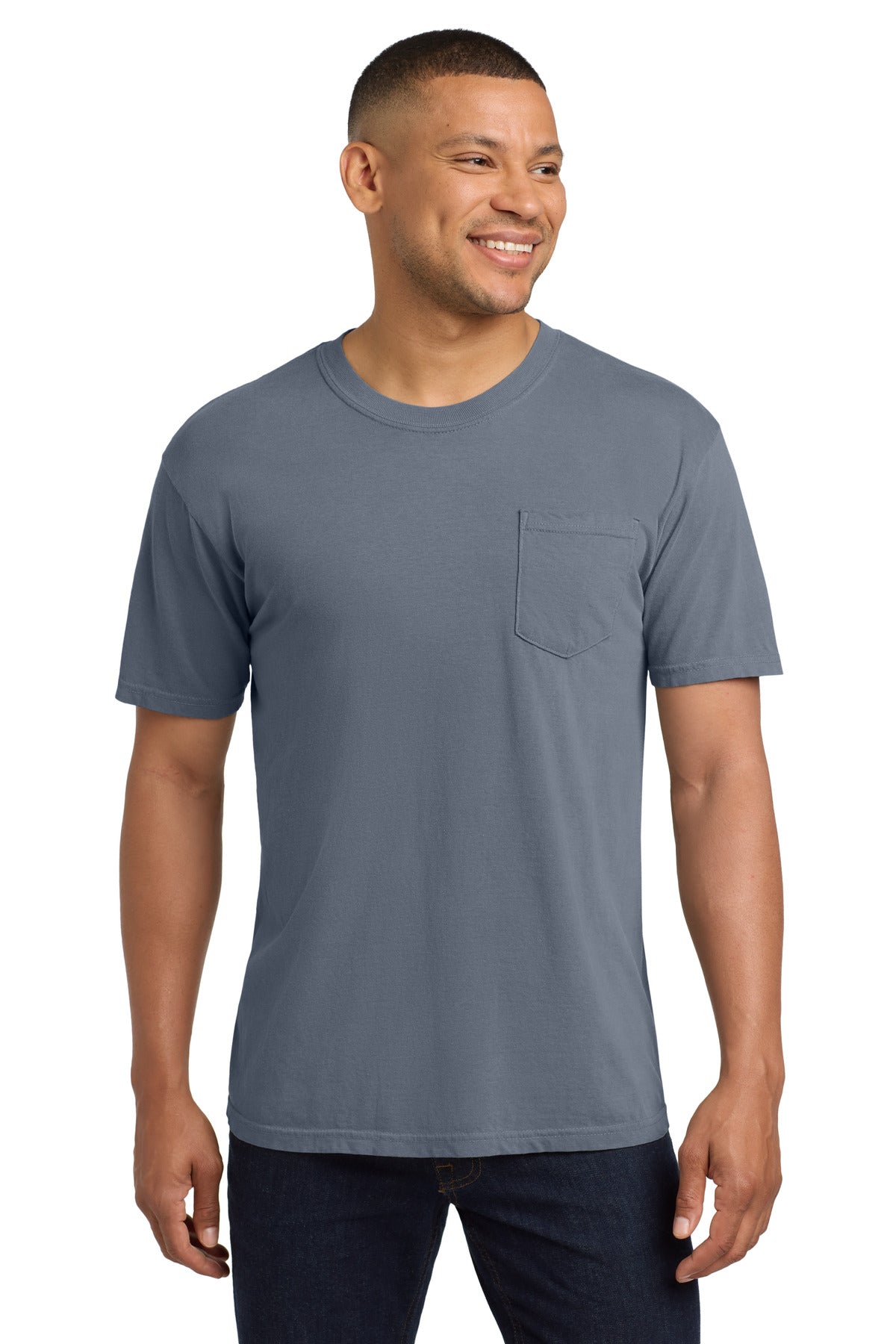 COMFORT COLORS  ®  Heavyweight Ring Spun Pocket Tee. 6030