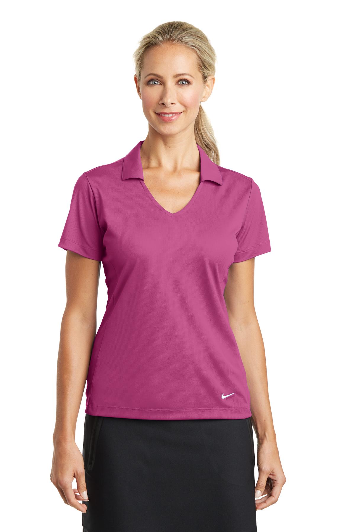 Nike Women's Dri-FIT Vertical Mesh Polo. 637165