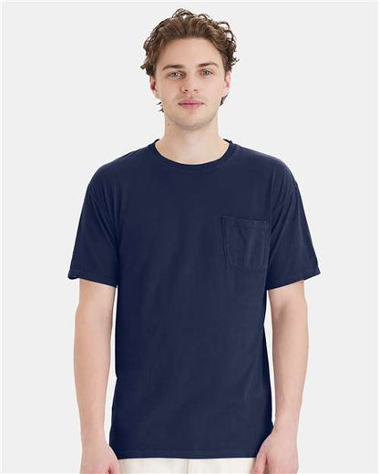 Garment-Dyed Pocket T-Shirt