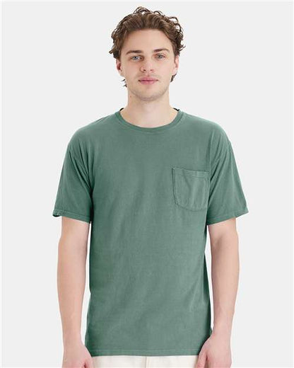 Garment-Dyed Pocket T-Shirt