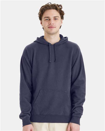 Garment-Dyed Unisex Hooded Sweatshirt