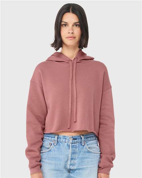 Women's Crop Fleece Hoodie