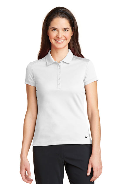 Nike Women's Dri-FIT Solid Icon Pique Modern Fit Polo.  746100