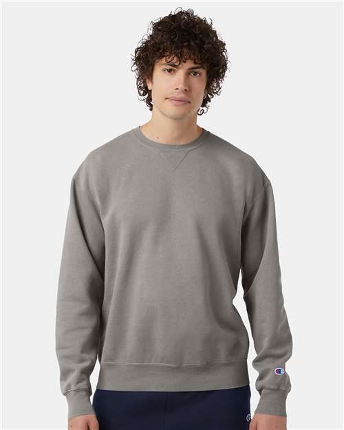 Garment-Dyed Crewneck Sweatshirt