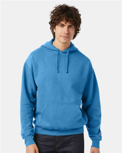 Garment-Dyed Hooded Sweatshirt