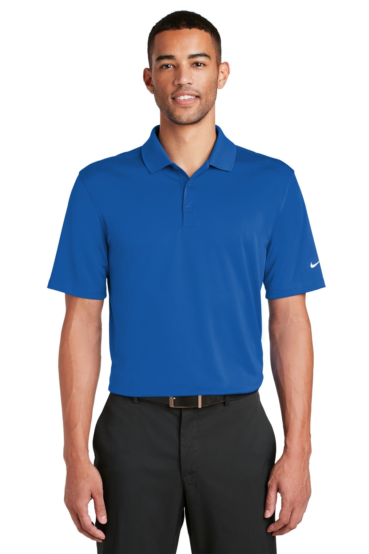 Nike Dri-FIT Classic Fit Players Polo with Flat Knit Collar. 838956