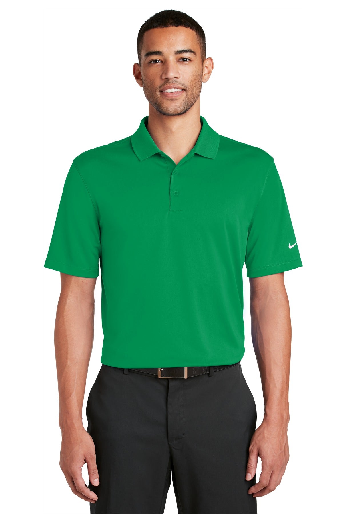 Nike Dri-FIT Classic Fit Players Polo with Flat Knit Collar. 838956