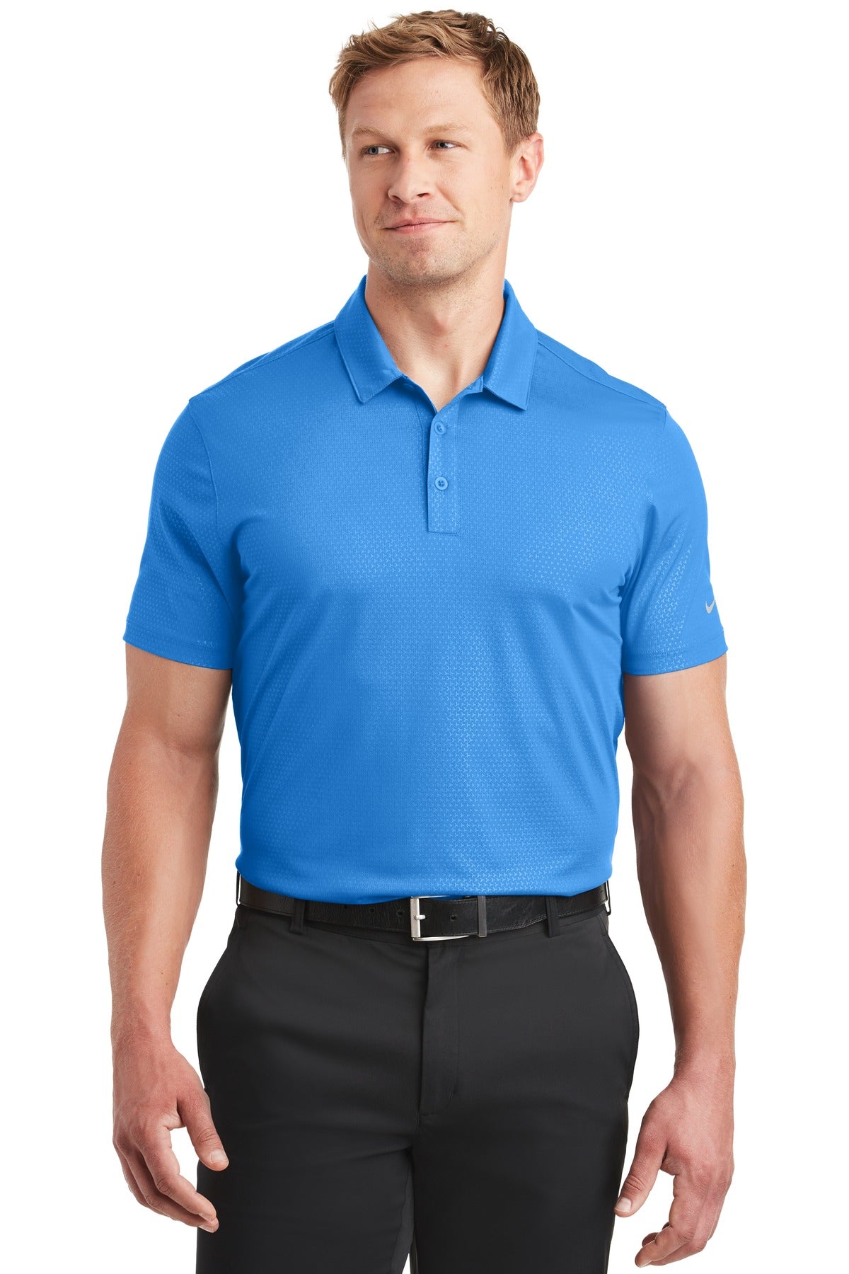 Nike Dri-FIT Embossed Tri-Blade Polo. 838964