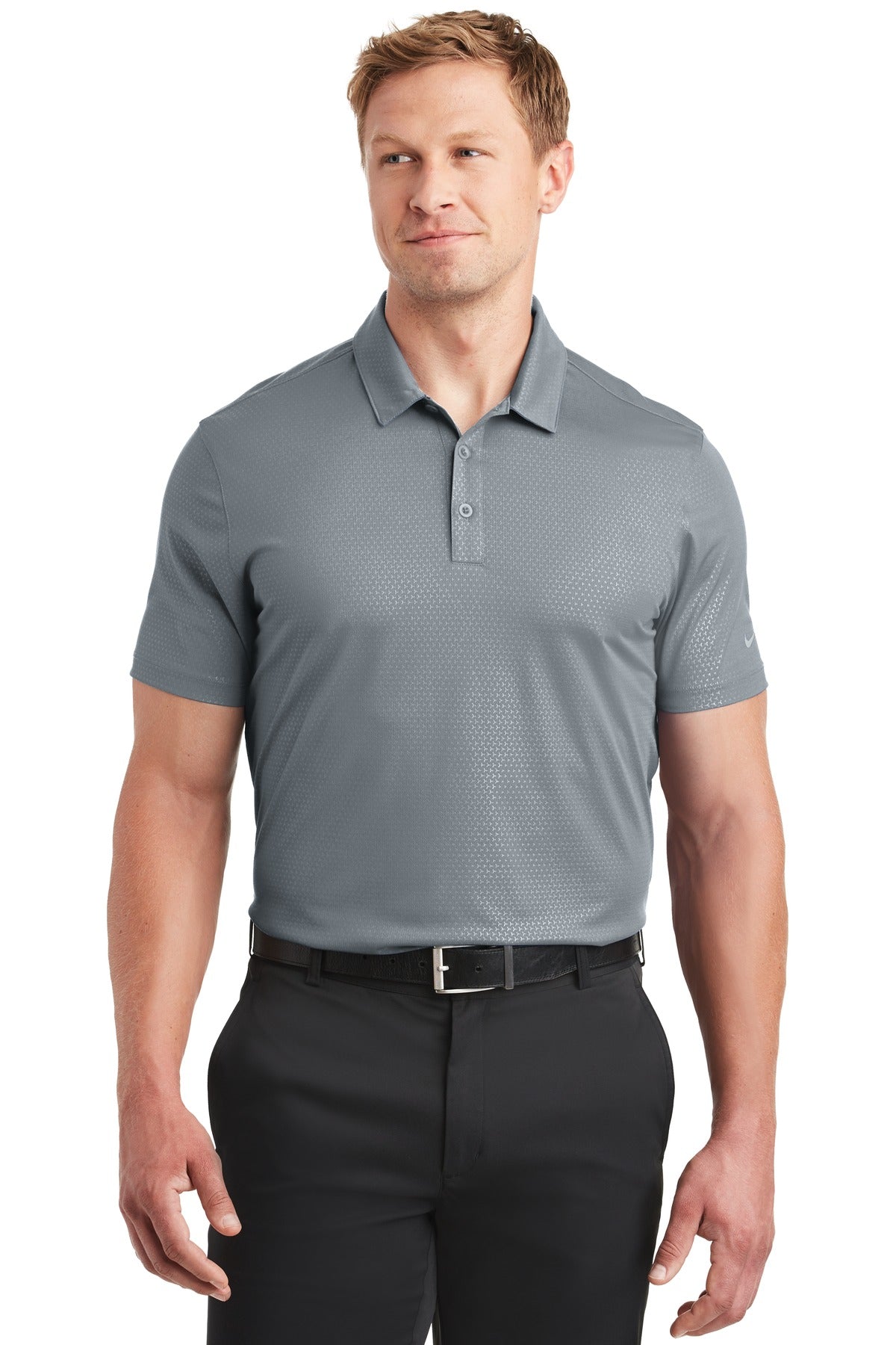 Nike Dri-FIT Embossed Tri-Blade Polo. 838964